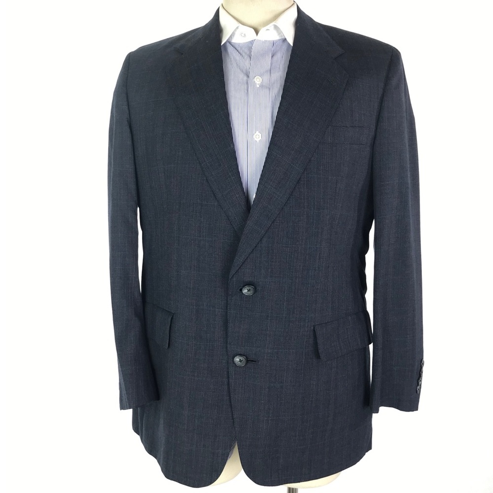 Hart Schaffner Marx 40R blazer check